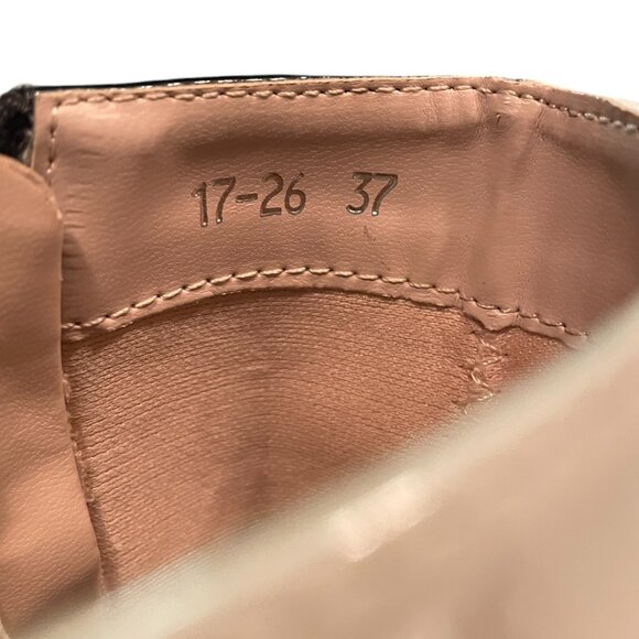 Day-Vine "Vampy" Two-Tone Patent Leather Ankle Boots - Picture 8 of 10